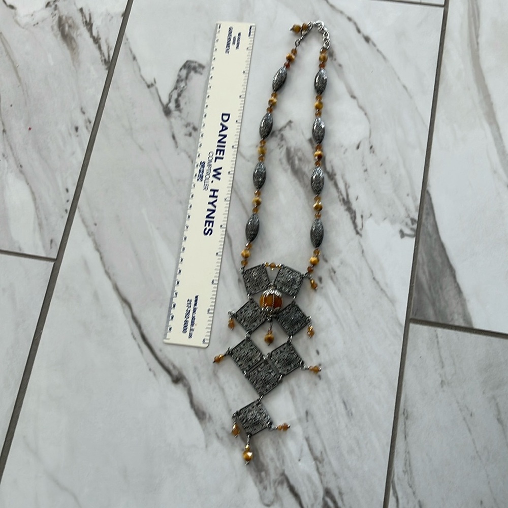 15” ornate necklace